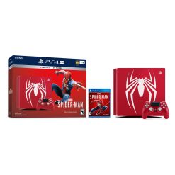 Refurbished Sony 3003194 PlayStation 4 Pro 1 TB Marvel's Spider-Man Game Console