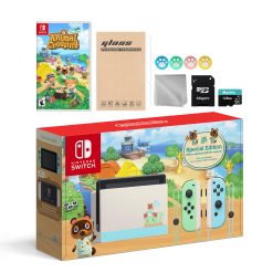 Nintendo Switch Animal Crossing Special Version Console Set, Bundle With Animal Crossing