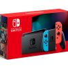 Nintendo Switch Console with Neon Blue & Red Joy-Con.