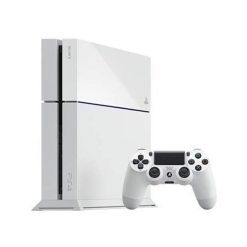 Refurbished PlayStation 4 Console Glacier White 500GB PS4-CUH-1105AB02/W